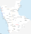 mappa provincia Cosenza