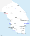mappa provincia Lecce