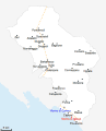 map province Massa-Carrara