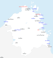 mappa provincia Olbia Tempio